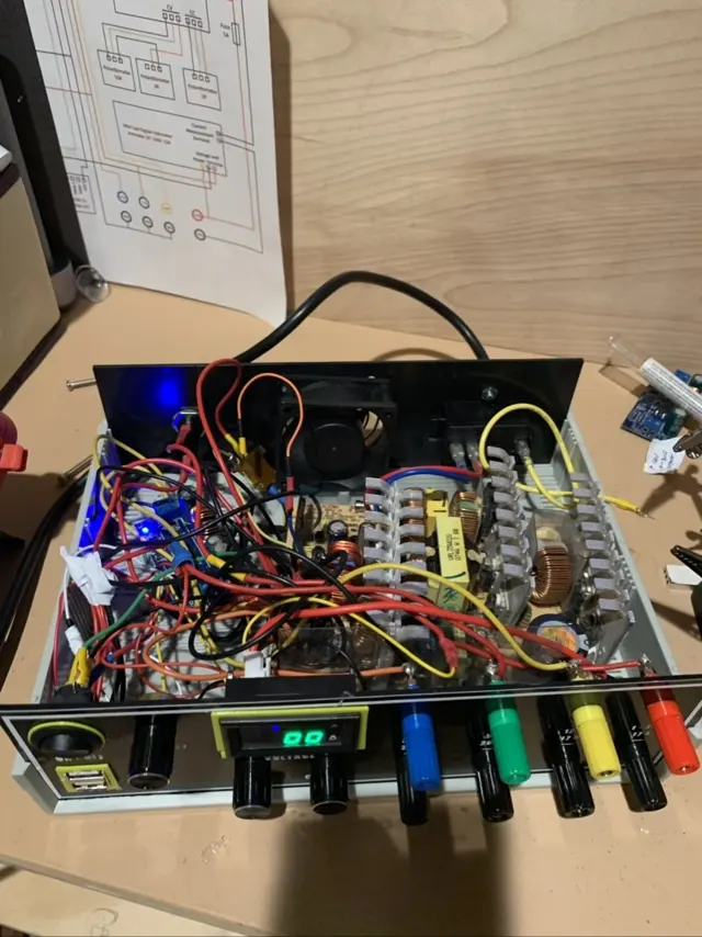 Lab Bench Power Supply